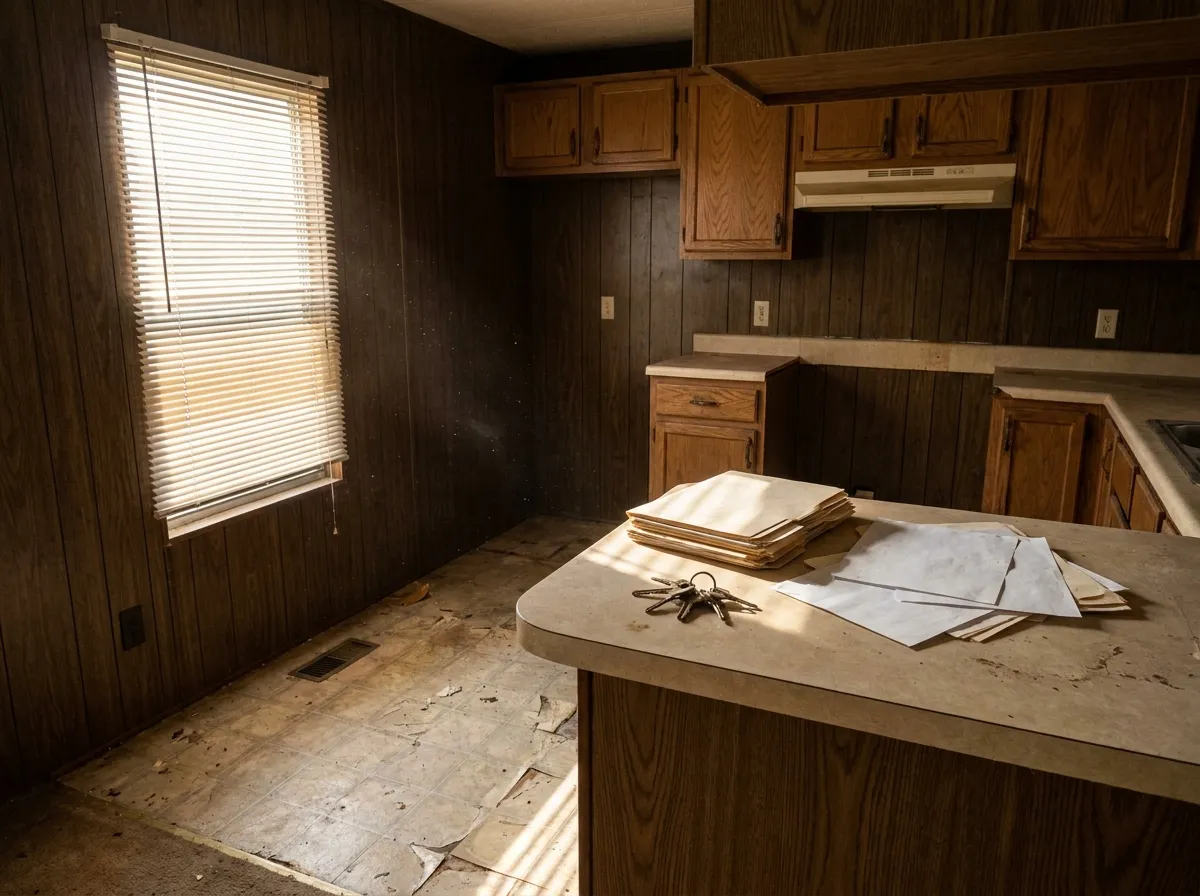 Buying a Manufactured Home From an Estate or at a Tax Sale in Texas